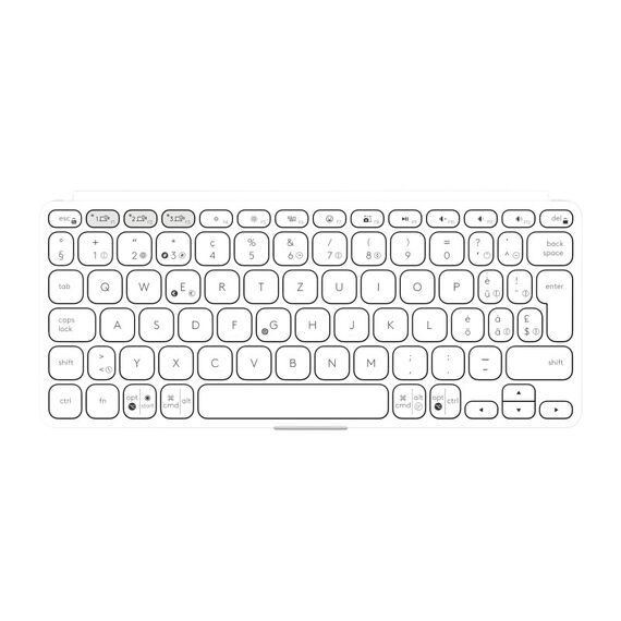 Logitech Keys-To-Go 2, Farbe: Weiß, 3 image