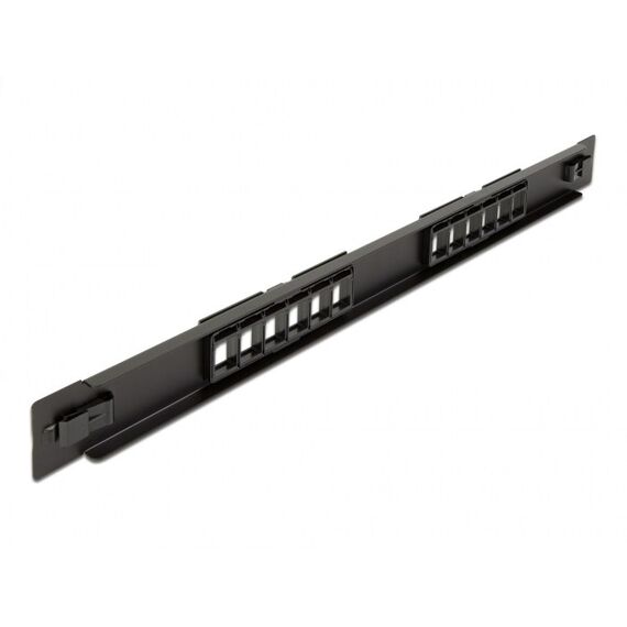 DeLOCK 19″ Keystone Patchpanel 12 Port werkzeugfrei