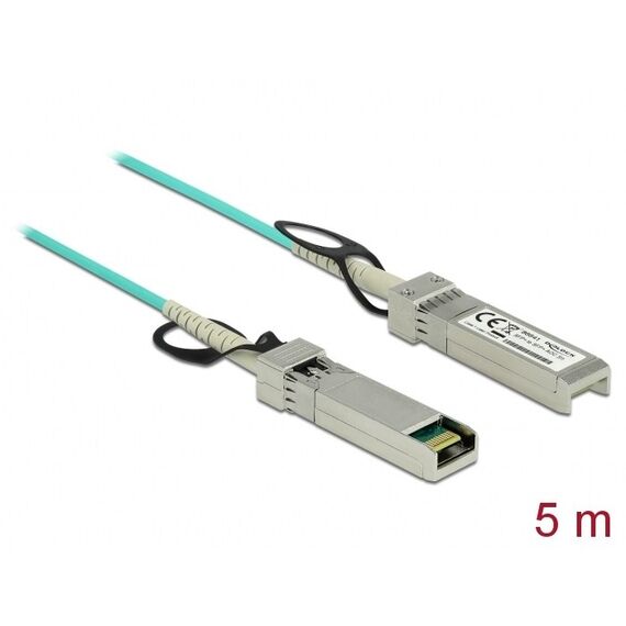 DeLOCK Aktives Optisches Kabel SFP+ 5 m, Länge: 5 m