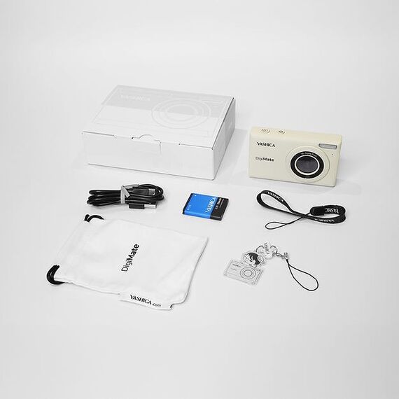 Yashica DigiMate Kompaktkamera 64 MP CMOS Weiß, Farbe: Weiß, 5 image