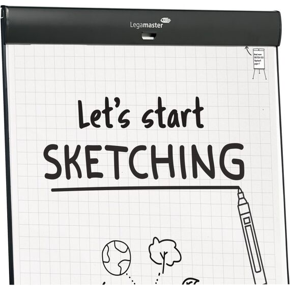 Legamaster SKETCH PRO Flipchart Dreibein, 10 image
