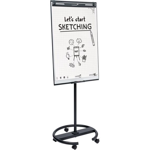 Legamaster SKETCH EASY mobiles Flipchart Rundfuß, 6 image