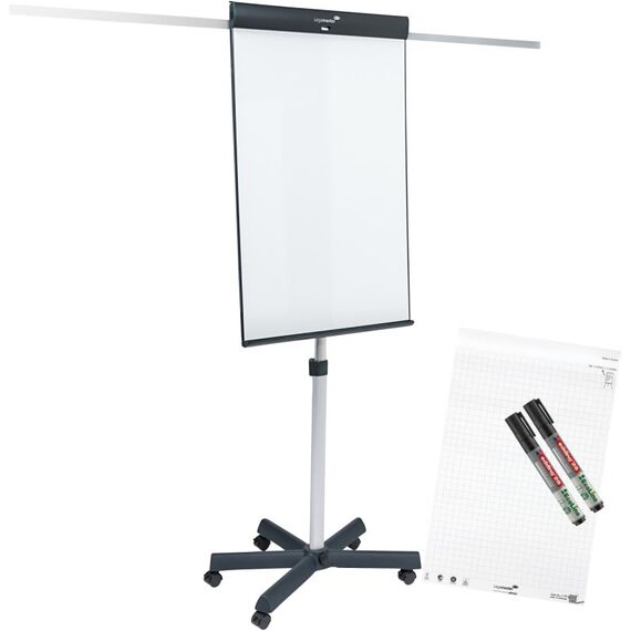 Legamaster SKETCH PRO mobiles Flipchart Sternfuß