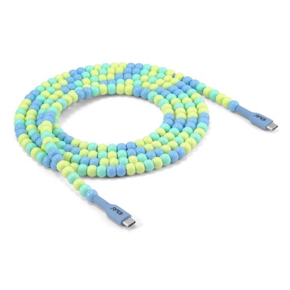 CLUB3D CAC-3011 USB Kabel 2 m USB C 0,48 Gbit/s 60 W Blau, Grün, Farbe: Blau, Grün, Länge: 2 m