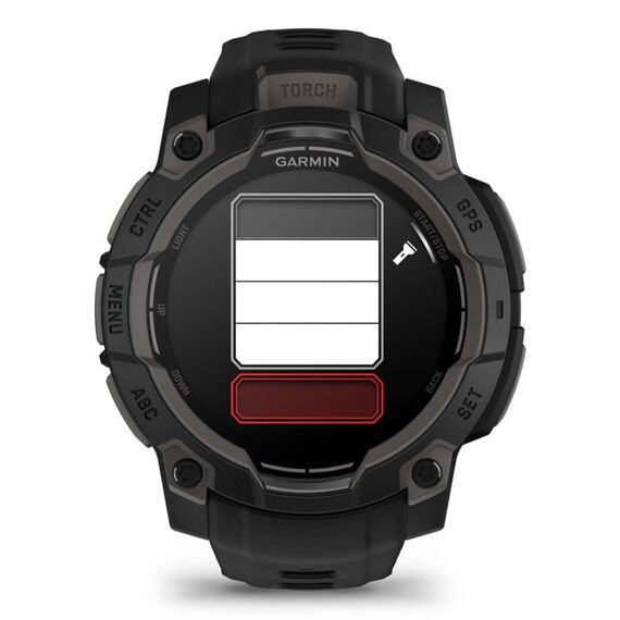 Garmin Instinct 3 AMOLED 3,05 cm (1.2") 45 mm Digital 390 x 390 Pixel Touchscreen Schwarz GPS, 3 image