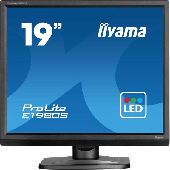 iiyama ProLite E1980S-B1 Computerbildschirm 48,3 cm (19") 1280 x 1024 Pixel VGA LED Schwarz, 2 image