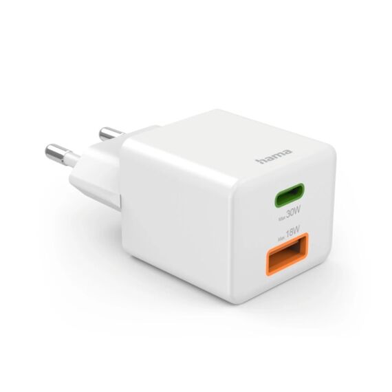 Hama 00201992 Ladegerät für Mobilgeräte Smartphone Weiß AC Schnellladung Drinnen, Draußen, 2 image