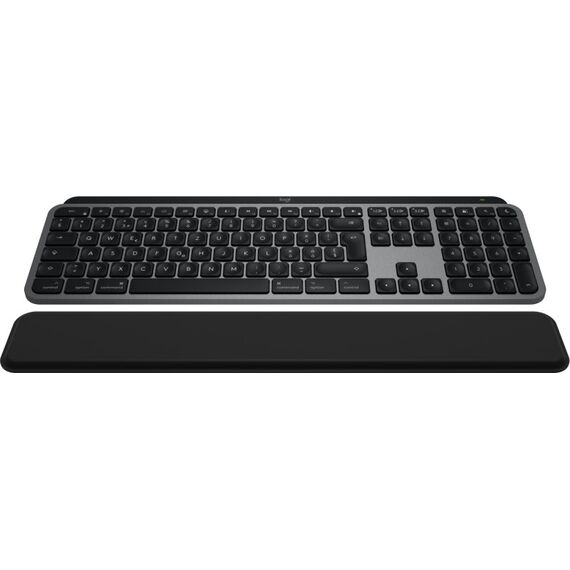 Logitech MX Keys S Combo for Mac Tastatur Maus enthalten Heimbüro RF Wireless + Bluetooth QWERTZ Schweiz Aluminium, Schwarz, 4 image