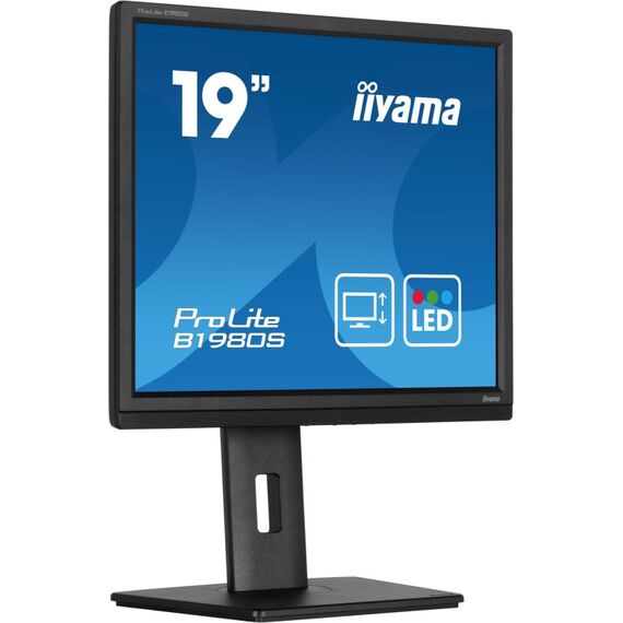 iiyama ProLite B1980S-B1 Computerbildschirm 48,3 cm (19") 1280 x 1024 Pixel VGA LED Schwarz