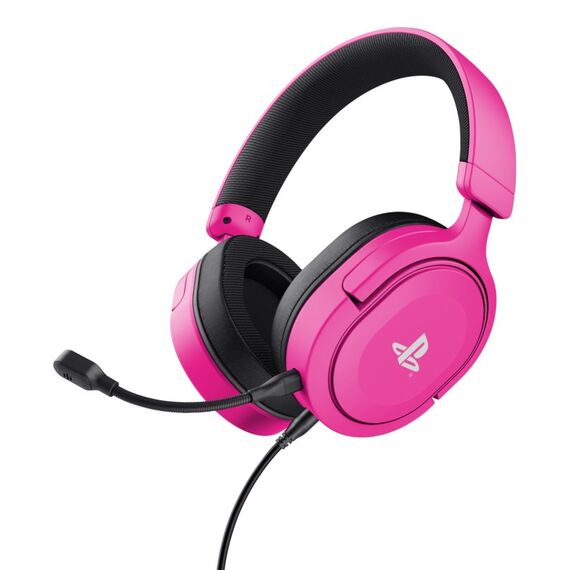 Trust GXT 498P Forta Kopfhörer Kabelgebunden Kopfband Gaming Pink, Farbe: Pink, Länge: 1,2 m