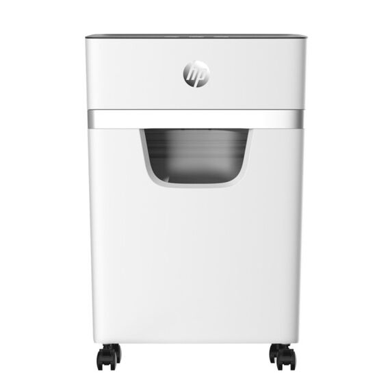 HP OneShred 10MC Aktenvernichter Mikrogeschnittene Zerkleinerung 65 dB 22 cm Weiß, 2 image