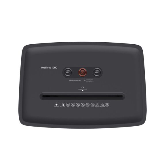 HP OneShred 10MC Aktenvernichter Mikrogeschnittene Zerkleinerung 65 dB 22 cm Weiß, 3 image
