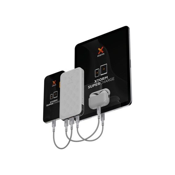 Xtorm FS5100U Powerbank Lithium Polymer (LiPo) 10000 mAh Weiß, Farbe: Weiß, 2 image