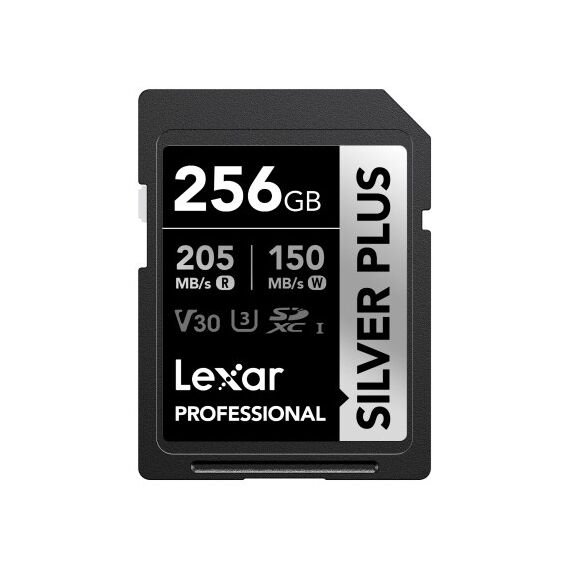 Lexar Professional SDXC SilverP UHS-I 256 GB, Kapazität: 256 GB