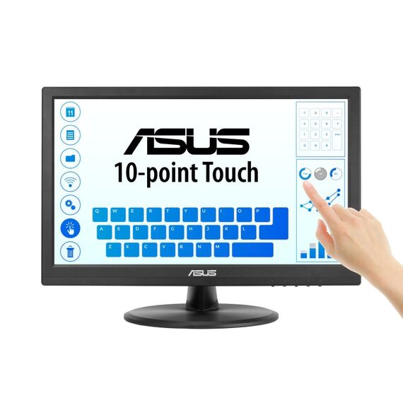 ASUS Touch VT169HE Computerbildschirm 39,6 cm (15.6") 1920 x 1080 Pixel Full HD LED Touchscreen Tisch Schwarz, 6 image