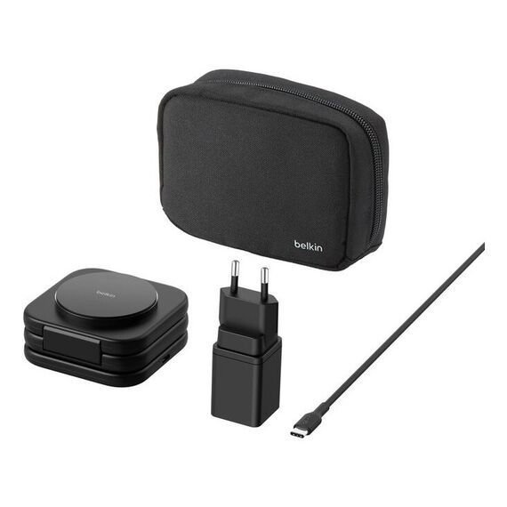 Belkin BoostCharge Pro Kopfhörer, Smartphone, Smartwatch Schwarz AC, USB Kabelloses Aufladen Schnellladung Drinnen, 6 image