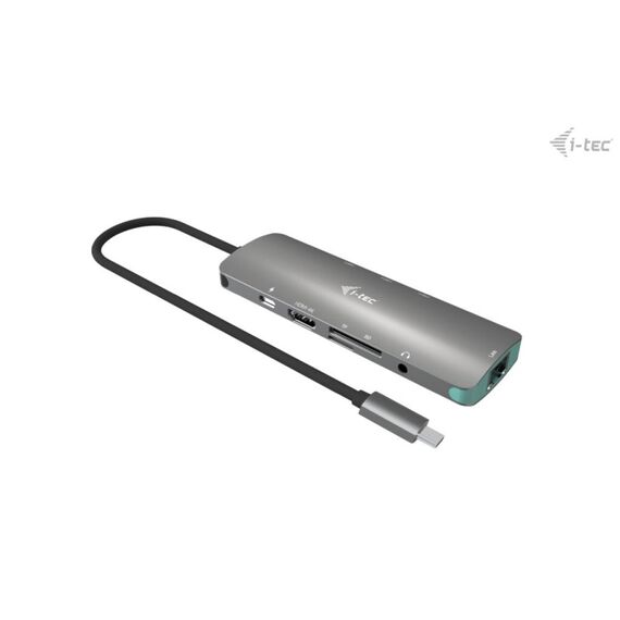 i-tec USB-C Metal Nano Docking Station 4K HDMI LAN with Power Delivery 100W + Universal Charger 100W, 3 image