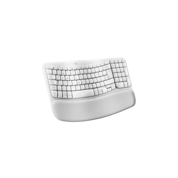 Logitech Wave Keys Tastatur Büro RF Wireless + Bluetooth QWERTZ Schweiz Weiß, Farbe: Weiß, 3 image