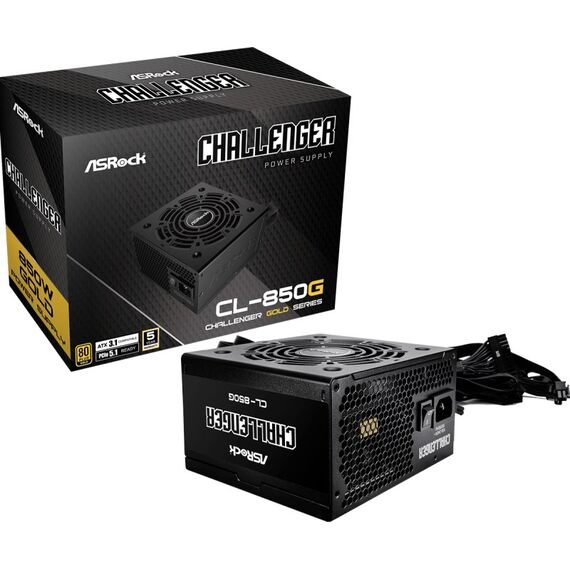 Asrock Challenger CL-850G Netzteil 850 W 20+4 pin ATX ATX Schwarz