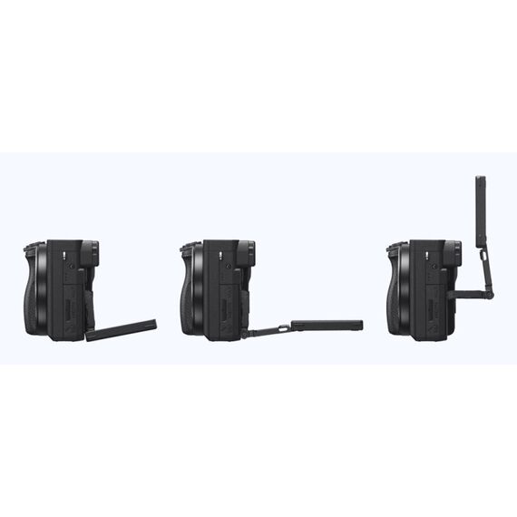 Sony α ILCE-6400AM 1/1.6" MILC 24,2 MP CMOS 6000 x 4000 Pixel Schwarz, 2 image