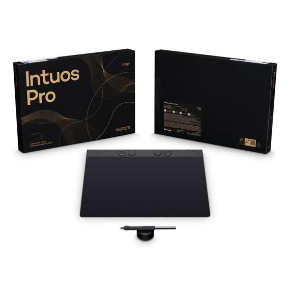 Wacom Intuos Pro Large Grafiktablett Schwarz 349 x 195 mm USB/Bluetooth, 4 image