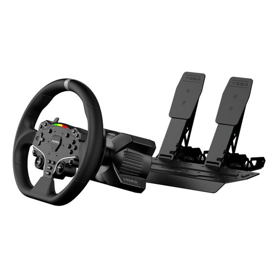 Moza Racing RS074 Gaming-Controller Schwarz Bluetooth/USB Lenkrad + Pedale Digital PC, 2 image