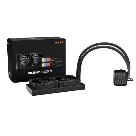 be quiet! Silent Loop 3 240 mm Prozessor All-in-One-Flüssigkeitskühler 12 cm Schwarz 1 Stück(e), 6 image