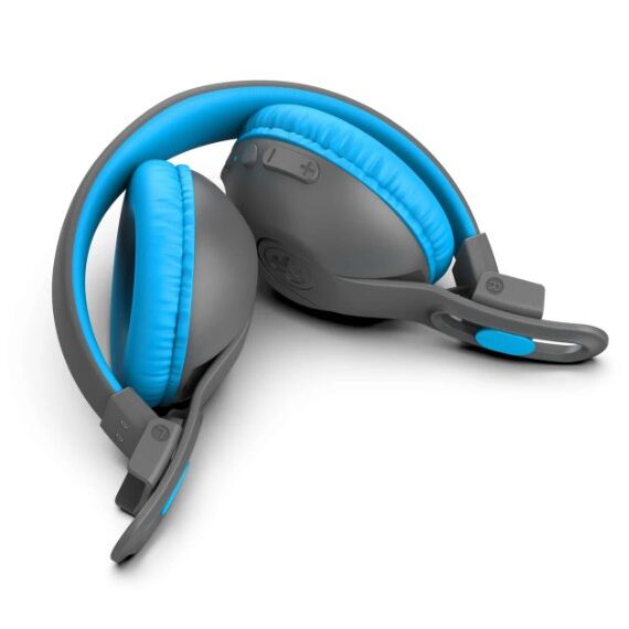 JLab JBuddies Studio 2 Kopfhörer Verkabelt & Kabellos Kopfband Anrufe/Musik USB Typ-C Bluetooth Blau, Grau, 5 image