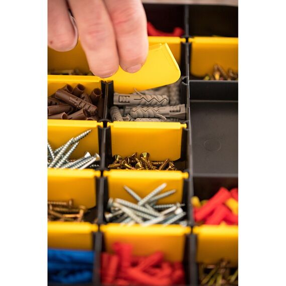 Stanley STST81680-1 Aufbewahrungsbox Ablageschale Rechteckig Polypropylen (PP) Schwarz, Gelb, 3 image