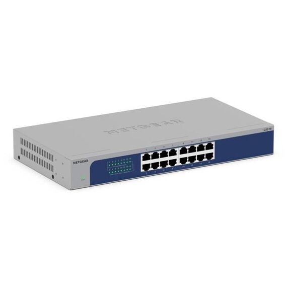 NETGEAR GS516-300EUS Netzwerk-Switch Unmanaged Gigabit Ethernet (10/100/1000) Grau, 3 image