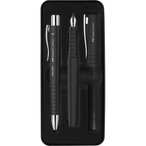 Faber-Castell Poly Ball Set Schwarz 3 Stück(e)