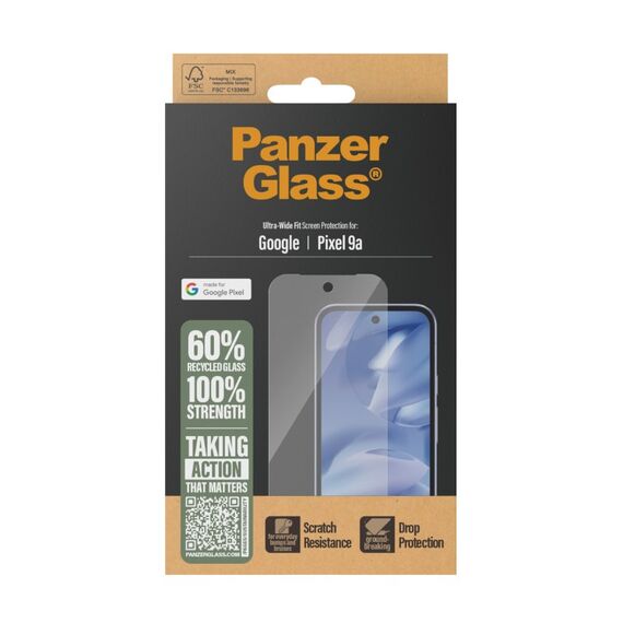 PanzerGlass ® Displayschutz Google Pixel 9a | Ultra-Wide Fit, 3 image