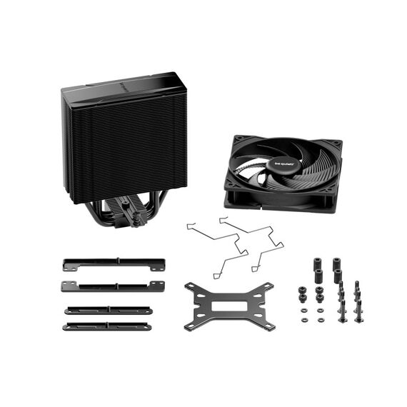 be quiet! Pure Rock 3 Black Prozessor Luftkühlung 12 cm Schwarz 1 Stück(e), 4 image