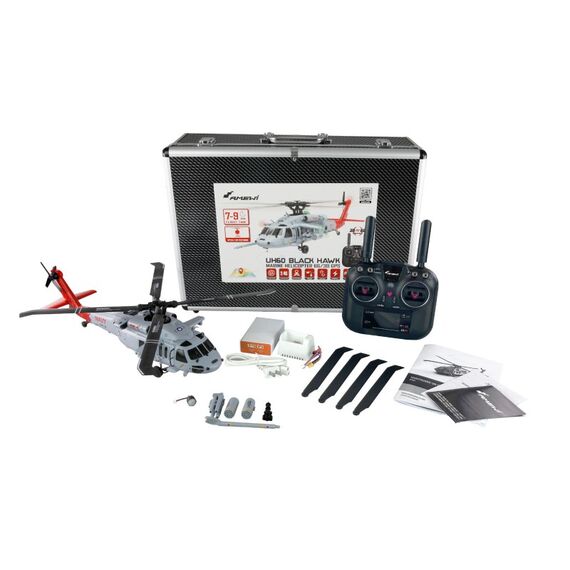 Amewi UH60 Black Hawk ferngesteuerte (RC) modell Helikopter Elektromotor 1:47, 2 image