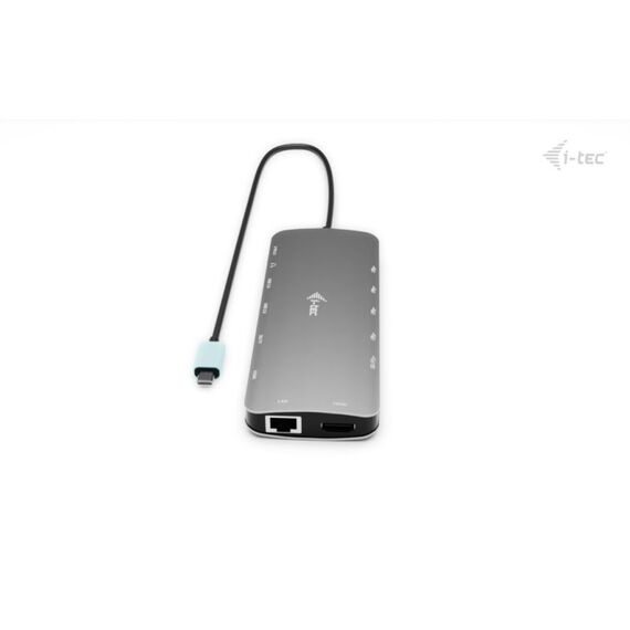 i-tec Metal USB-C Nano 3x Display Dock, 2x HDMI 1x USB-C video with Power Delivery 140W + Universal Charger 140 W, 5 image
