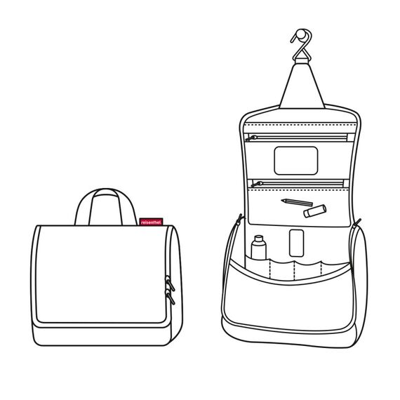 Reisenthel WH7003 Kulturtasche/Kosmetikkoffer 3 l Polyester Schwarz, 3 image