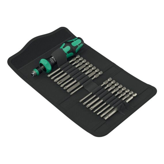 Wera 5051530001 Handschraubendreher Multi-Bit-Schraubendreher Gerader Schraubendreher