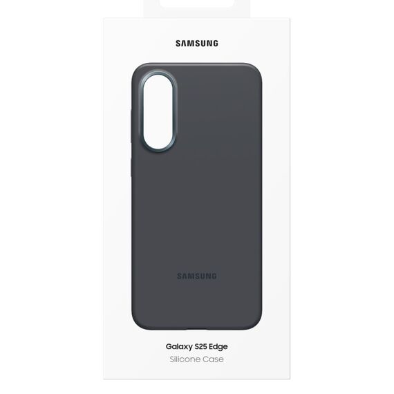 Samsung Galaxy S25 Edge Silikon Kılıf - Siyah, Farbe: Schwarz, 3 image