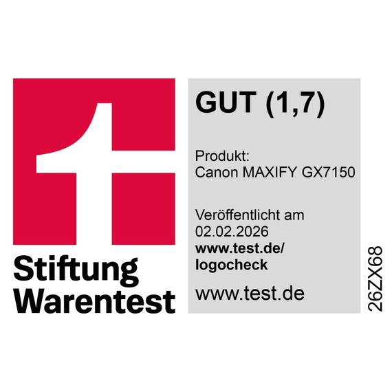 Canon MAXIFY GX7150 Tintenstrahl A4 600 x 1200 DPI WLAN, 22 image