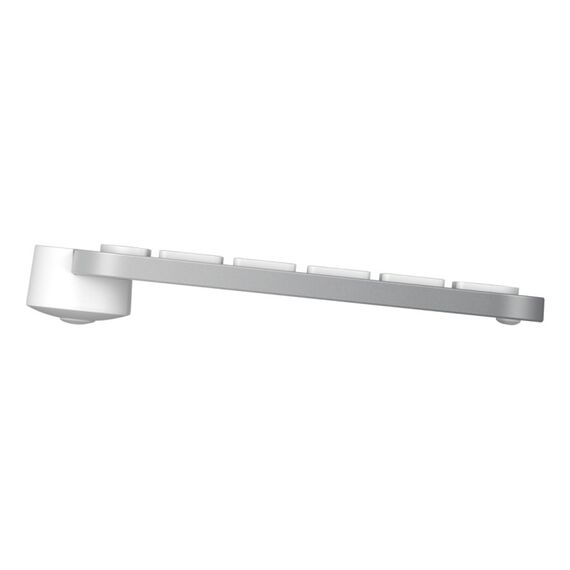 Logitech MX Keys S for Mac Tastatur Büro RF Wireless + Bluetooth QWERTZ Schweiz Aluminium, Weiß, 4 image