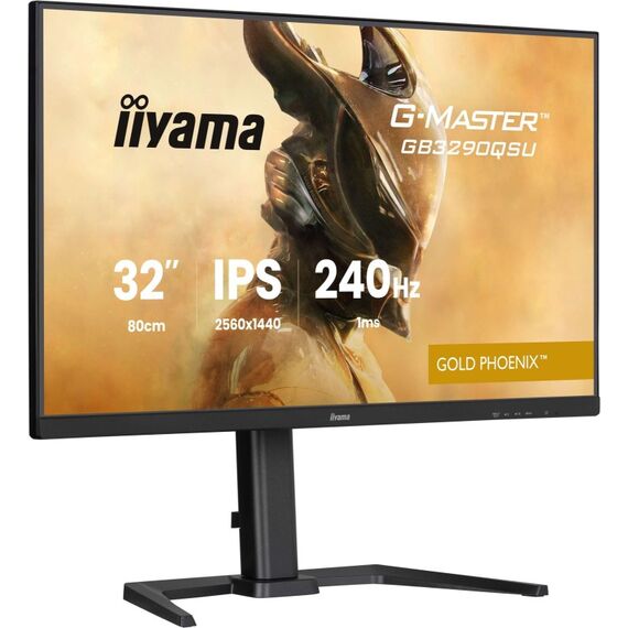 iiyama G-MASTER GB3290QSU-B1 Computerbildschirm 80 cm (31.5") 2560 x 1440 Pixel Quad HD LED Schwarz