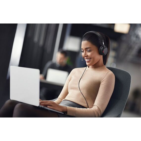 Jabra Evolve2 40 SE Kopfhörer Kabelgebunden Kopfband Büro/Callcenter USB Type-C / USB Type-A Schwarz, 3 image