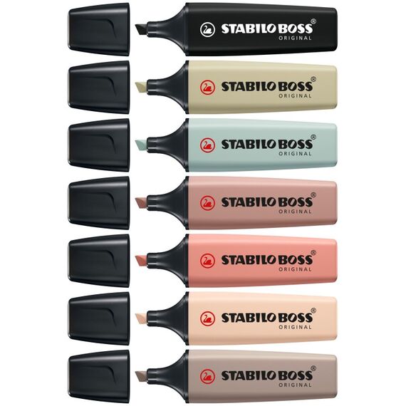 STABILO BOSS ORIGINAL NatureColors Marker 10 Stück(e) Meißel Braun, 5 image