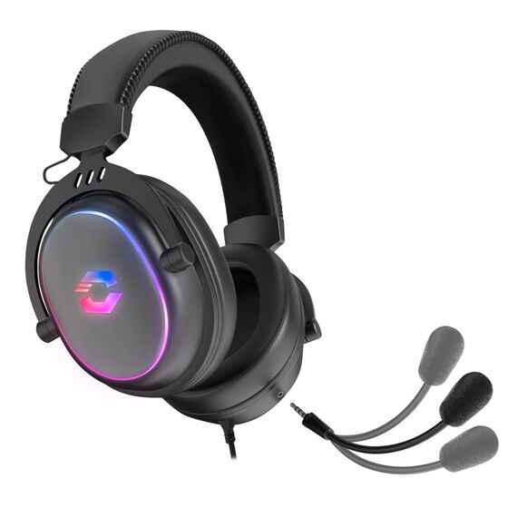 SPEEDLINK CONUX RGB Kopfhörer Kabelgebunden Kopfband Gaming USB Typ-A Schwarz, 4 image