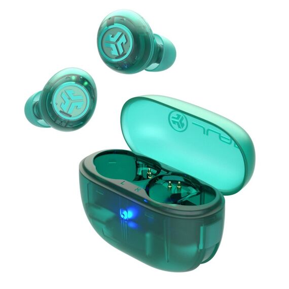 JLab Go Pop ANC Kopfhörer True Wireless Stereo (TWS) im Ohr Anrufe/Musik Bluetooth Türkis, Transparent, 2 image
