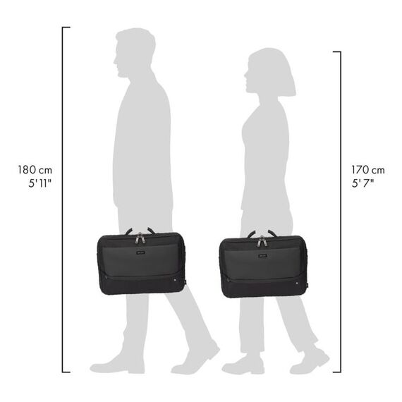 DICOTA D32165-RPET Laptoptasche 40,6 cm (16") Aktenkoffer Schwarz, 10 image
