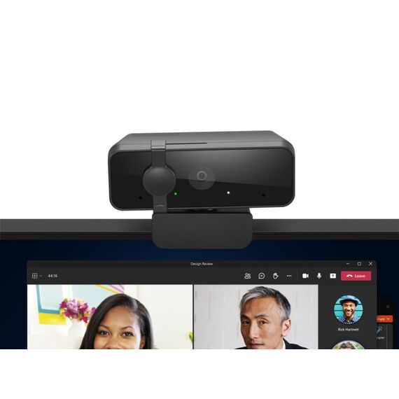 Lenovo Essential FHD Gen2 Webcam 1920 x 1080 Pixel USB 2.0 Schwarz, 5 image