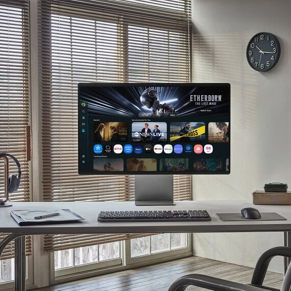 Samsung M90SF Computerbildschirm 81,3 cm (32") 3840 x 2160 Pixel 4K Ultra HD OLED Silber, 3 image