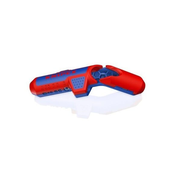 Knipex 16 95 03 SB Abisolierzange Blau, Rot, 5 image