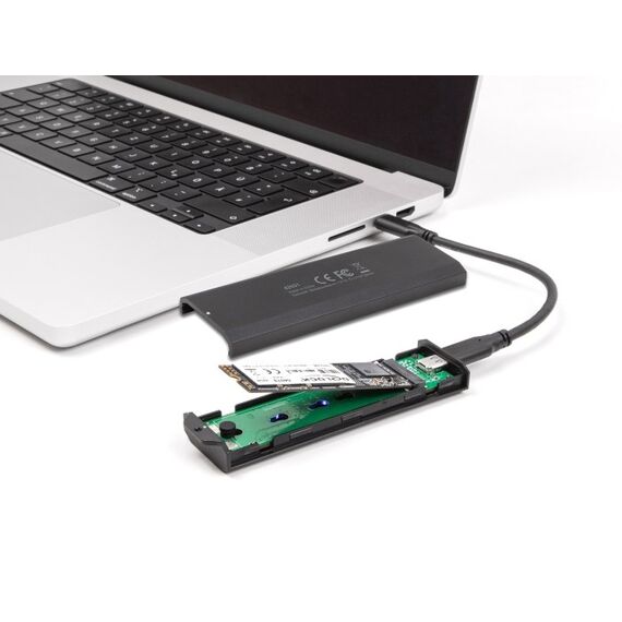 DeLOCK 42031 Speicherlaufwerksgehäuse SSD-Gehäuse Schwarz M.2, 3 image